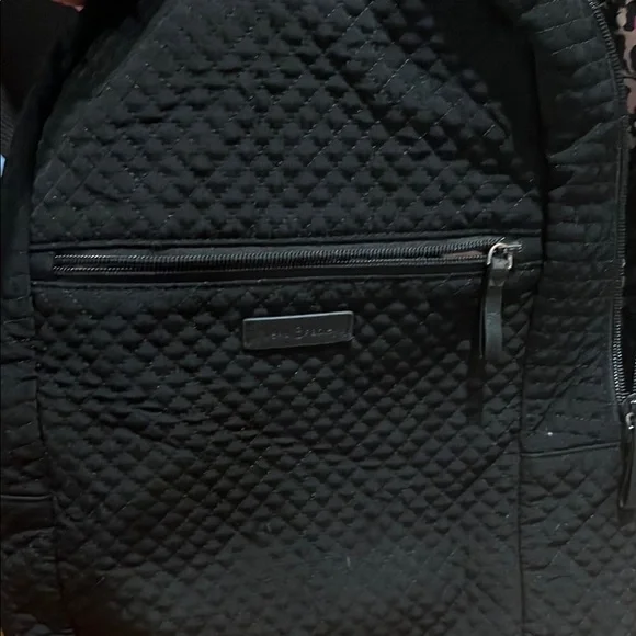 Vera Bradley | Bags | Vera Bradley Black Quilted Backpack  display picture 1